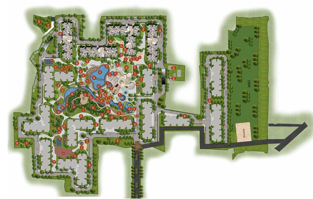 Master Plan of Casagrand Highcity in Tambaram, Chennai - Image 404049