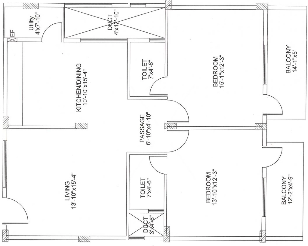 3 BHK Flat in Ankshu Platina in KR Puram, Bangalore - Image 918284
