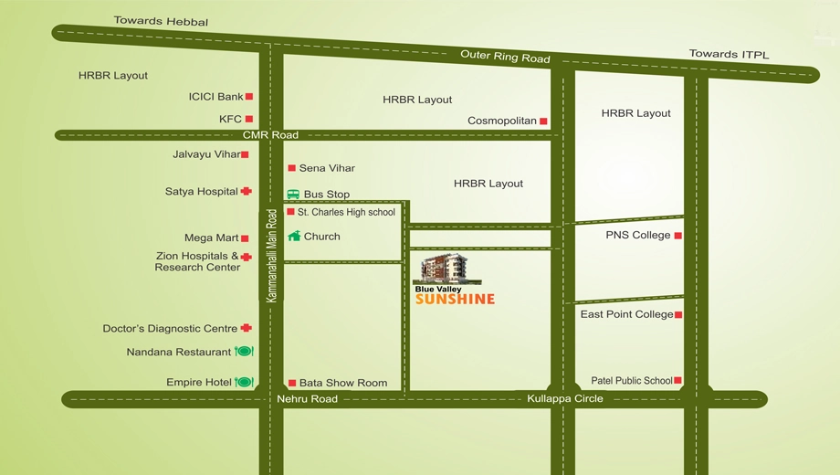 Location of Blue Valley Sunshine - Image 403752