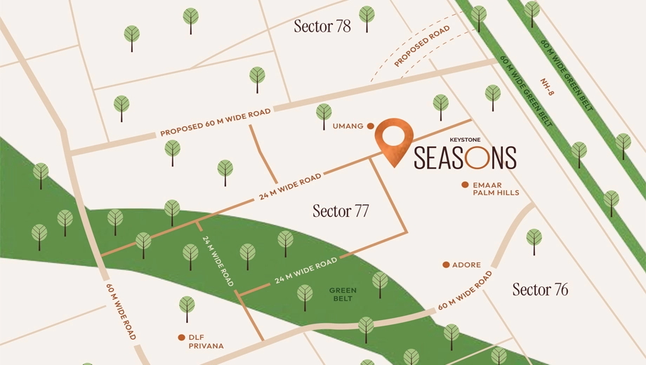 Location of Keystone Seasons - Image 403680