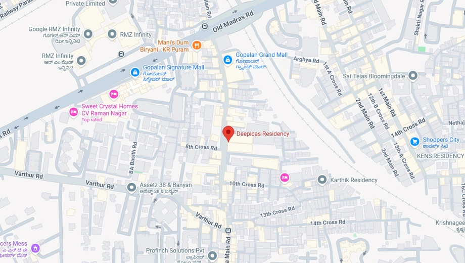 Location of Deepicas Residency - Image 403767