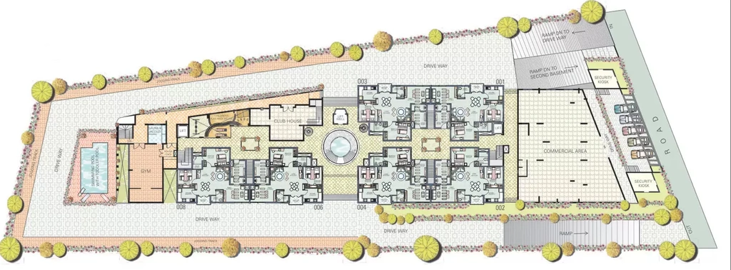 Master Plan of Duo Harmony in New Tippasandra, Bangalore - Image 403771