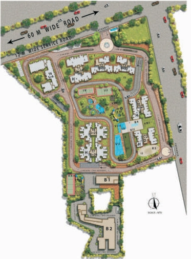 Master Plan of Pareena Mi Casa in Sector 68, Gurgaon - Image 403728