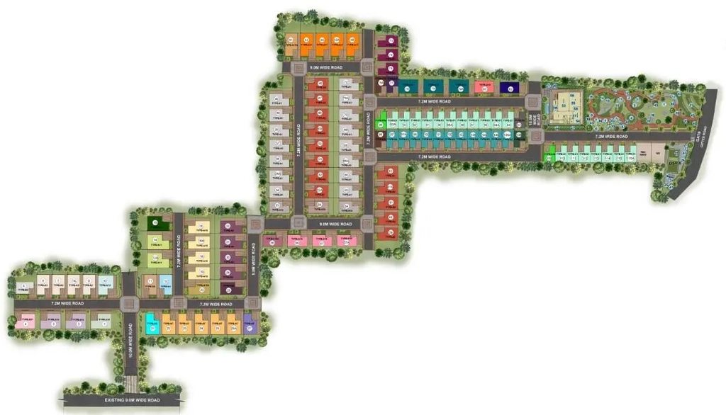 Master Plan of Casagrand Golden Grove in Vandalur, Chennai - Image 403885