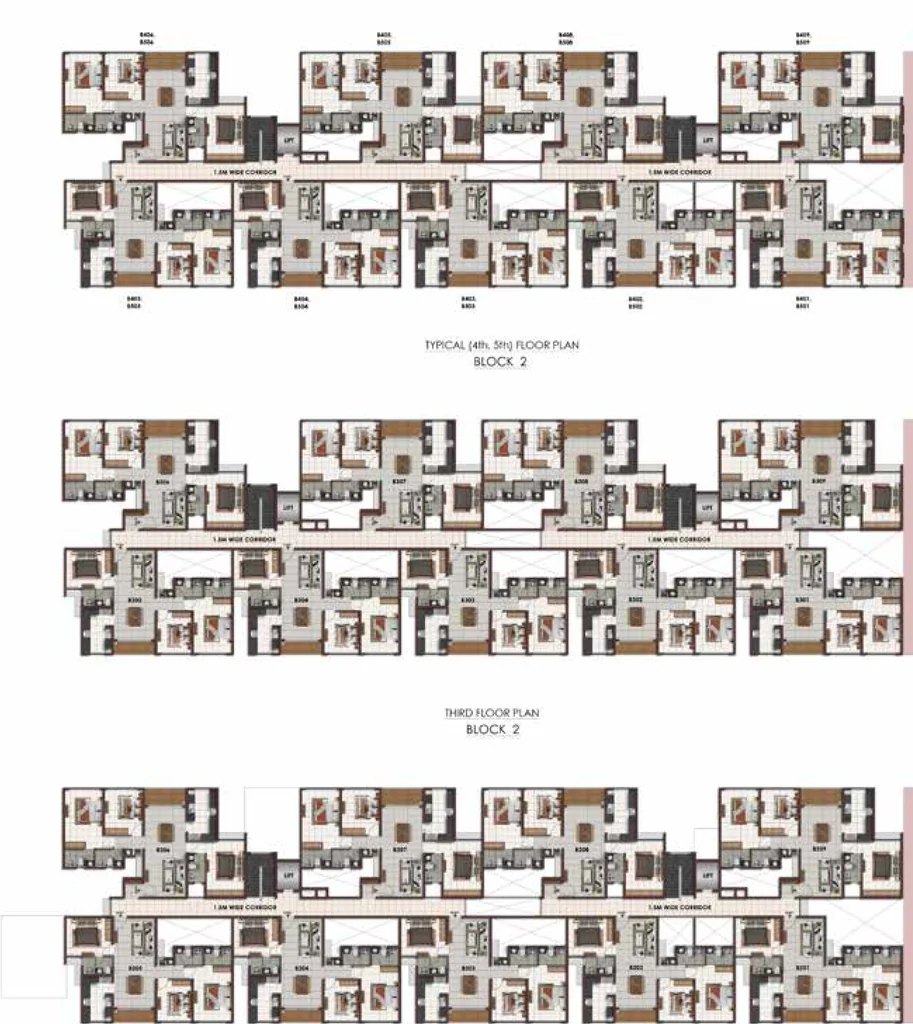 Floor Plan of Casagrand Keystone in Avinashi Road, Coimbatore - Image 404007
