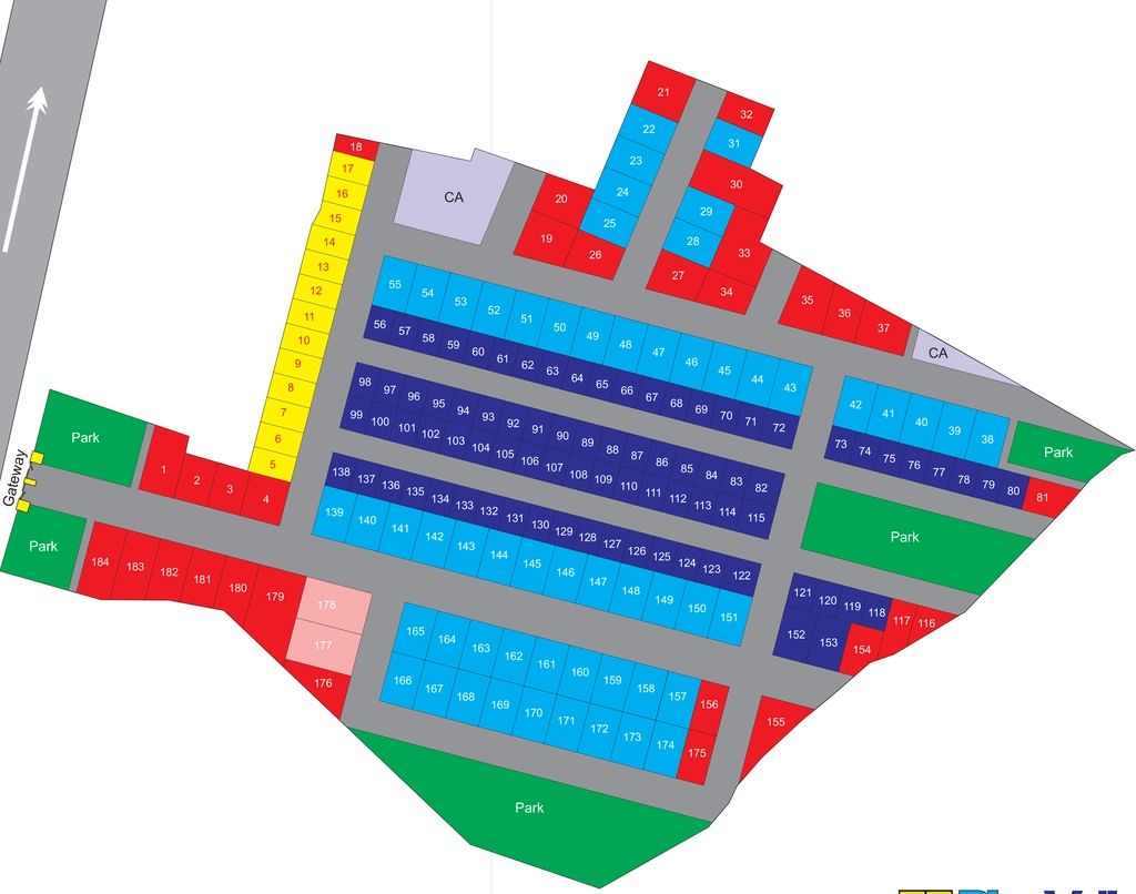 Master Plan of Blue Valley Smilee Celestial in Hosur Road, Bangalore - Image 404224