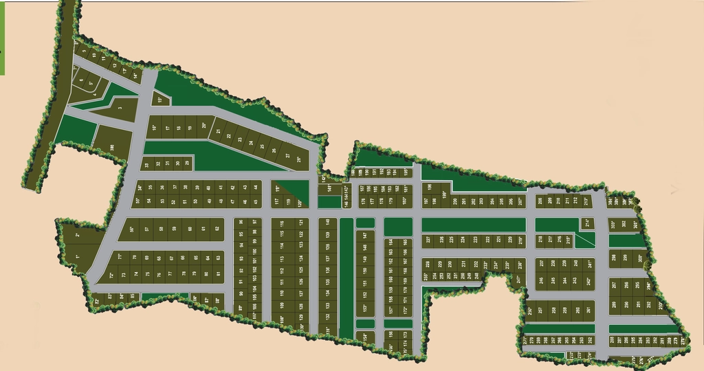Master Plan of Blue Tranquil Arc in Rajanukunte, Bangalore - Image 404219