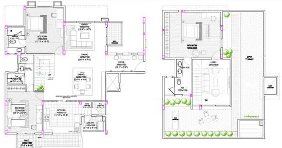 3 BHK Duplex in Citilights Rustique in Whitefield, Bangalore - Image 918692
