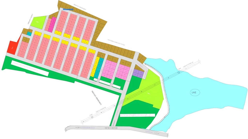 Master Plan of Duo City in Begur, Bangalore - Image 404211