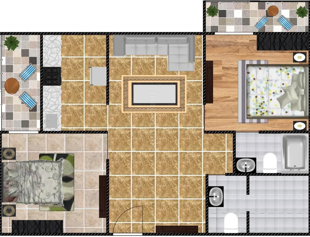 2 BHK Flat in AKB Chrome in Chromepet, Chennai - Image 918405