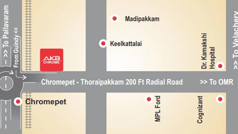 Location of AKB Chrome in Chromepet, Chennai - Image 404030