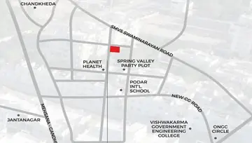 Location of Saral Sky Suites - Image 26484
