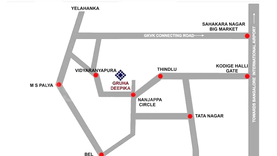 Location of Gruha Deepikas Palace - Image 404617