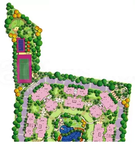Master Plan of Skyline Beverly Park in Hebbal, Bangalore - Image 404610