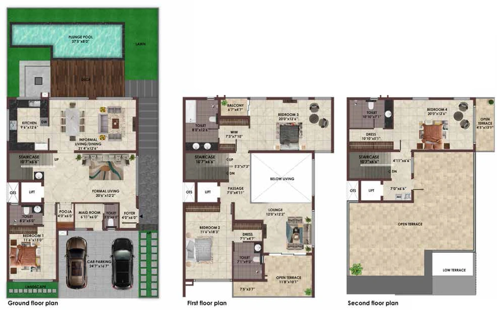 4 BHK House/Villa in Casagrand Highline in Avinashi Main Road, Coimbatore - Image 918460