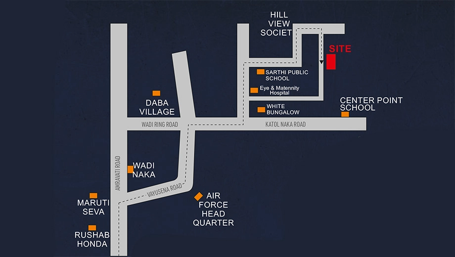 Location of Swami Samruddhi - Image 404136