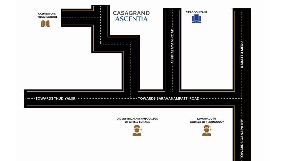 Location of Casagrand Ascentia - Image 404207