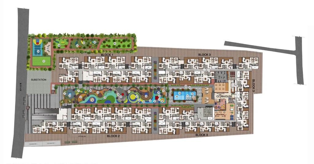 Master Plan of Casagrand Ascentia in Saravanampatti, Coimbatore - Image 404208