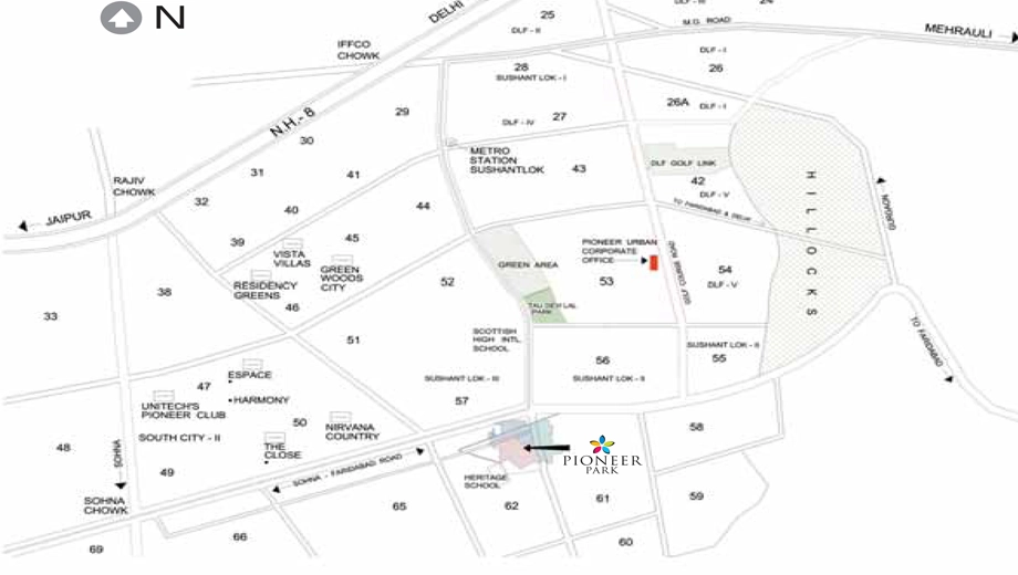 Location of Pioneer Urban Presidia - Image 404245
