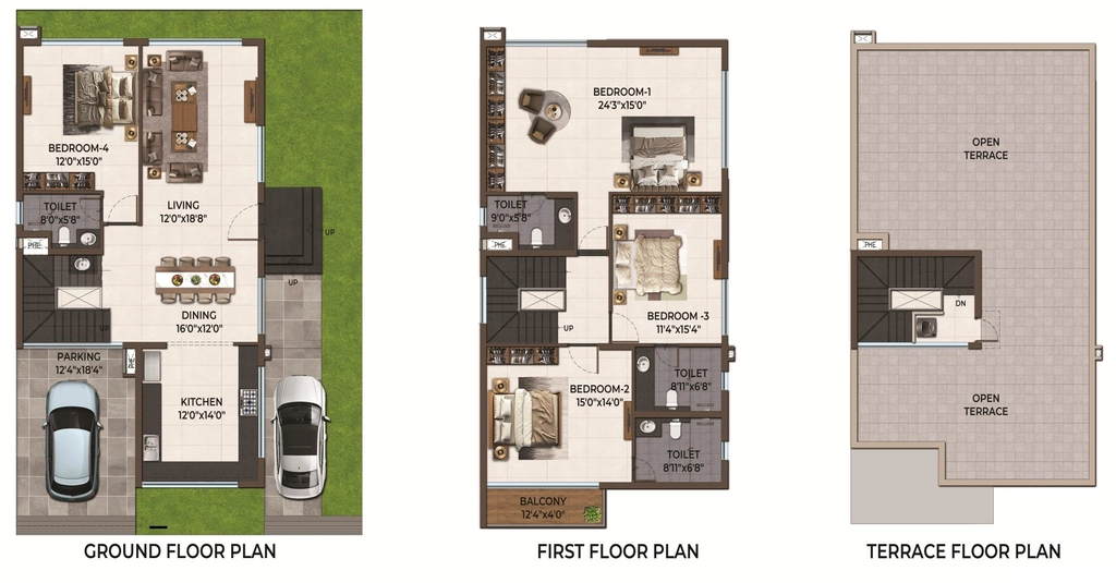 4 BHK House/Villa in Casagrand Blossoms in Tiruppur, Coimbatore - Image 918502