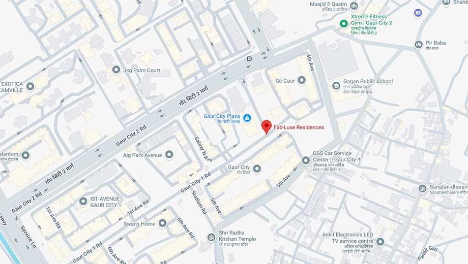 Location of Forbes Fab Luxe Residence - Image 404374