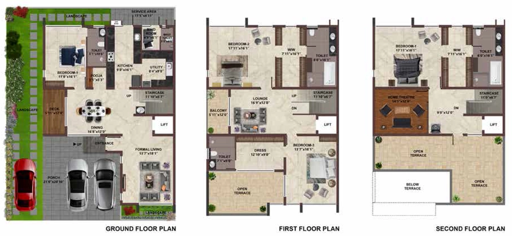 4 BHK House/Villa in Casagrand Colosseum in Avarampalayam, Coimbatore - Image 918558