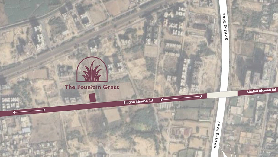 Location of Dhvaj The Fountain Grass - Image 404400