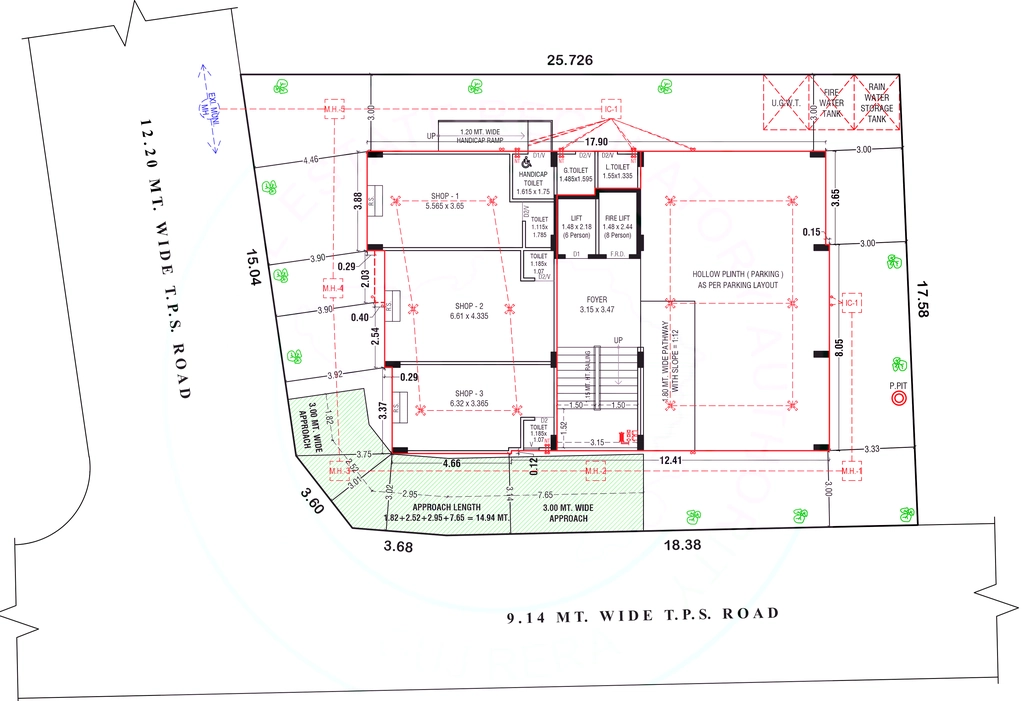 Master Plan of Elegance Halar Park in Nava Vadaj, Ahmedabad - Image 404436