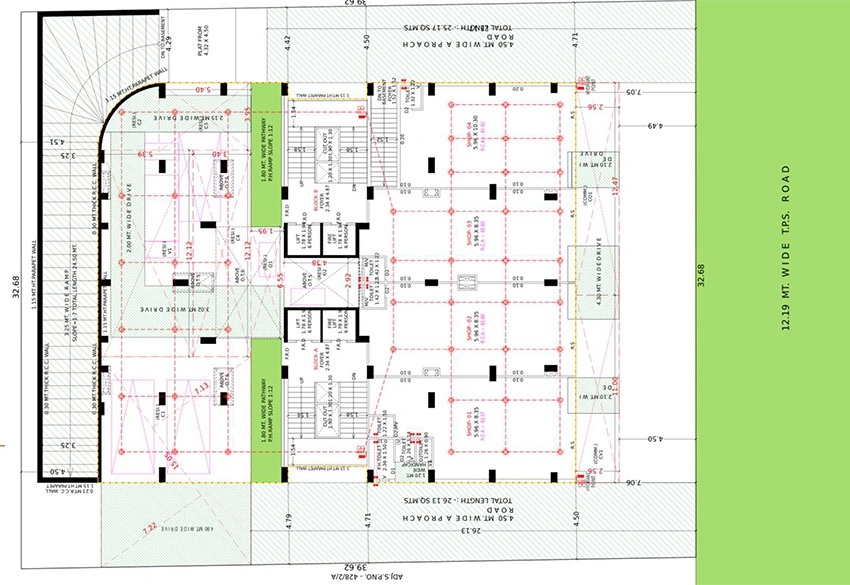 Master Plan of Hrishikesh H7 in Ellisbridge, Ahmedabad - Image 404441