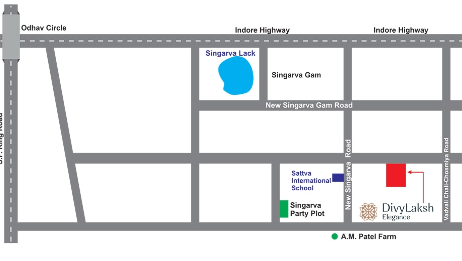 Location of Jay Divylaksh Elegance - Image 404453