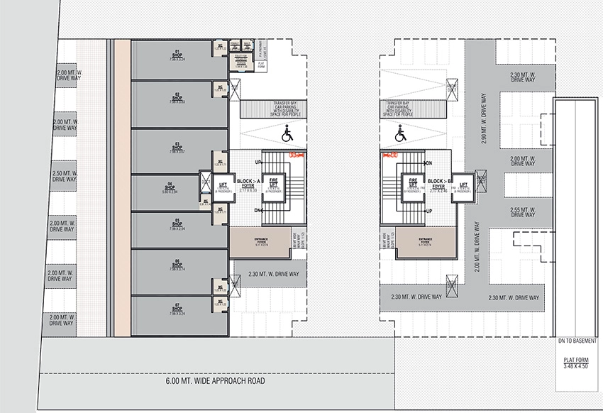 Master Plan of Commercial Jay Divylaksh Elegance in Odhav, Ahmedabad - Image 404460