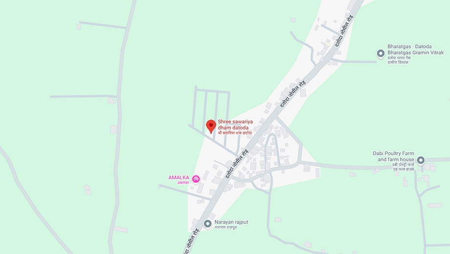 Location of Shree Sawariya Dham in Khandwa Road, Indore - Image 404539