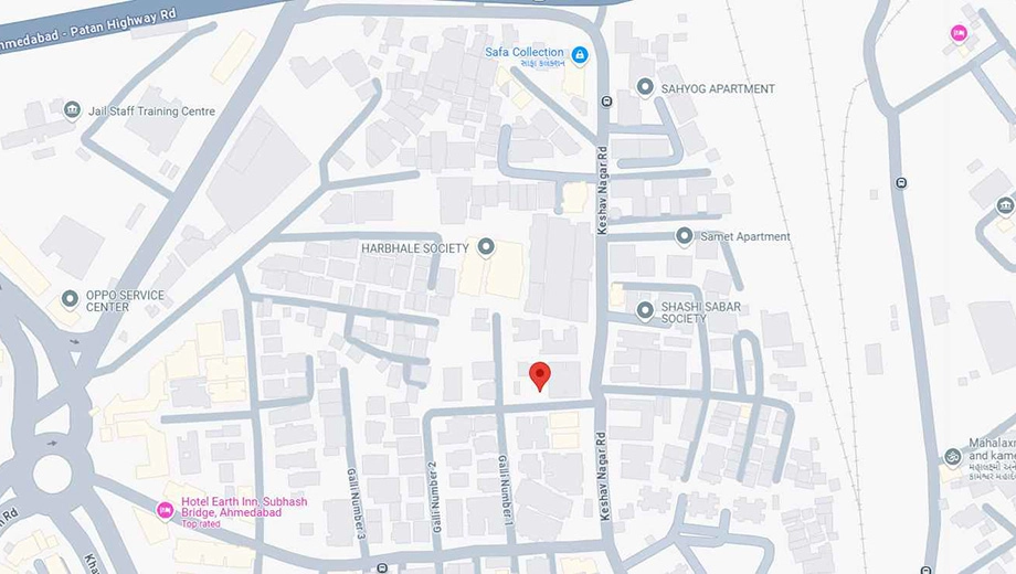 Location of Shree Kasturba Avenue in Nava Vadaj, Ahmedabad - Image 404485