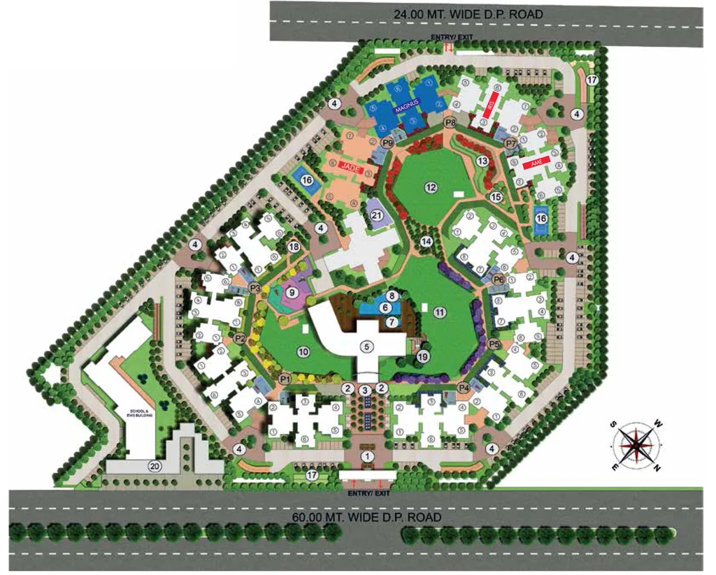 Master Plan of Shapoorji Joyville Gurugram in Sector 102, Gurgaon - Image 404547