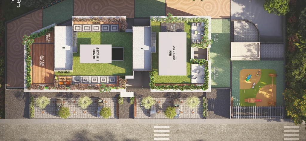 Master Plan of Maruti Saketham Lakeview in Ognaj, Ahmedabad - Image 404537