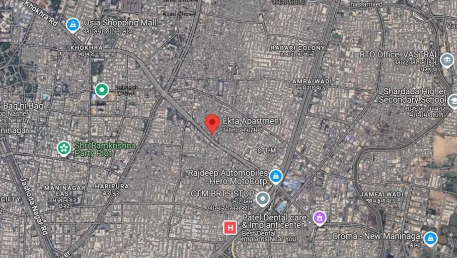 Location of Nila Ekta Heights - Image 404561