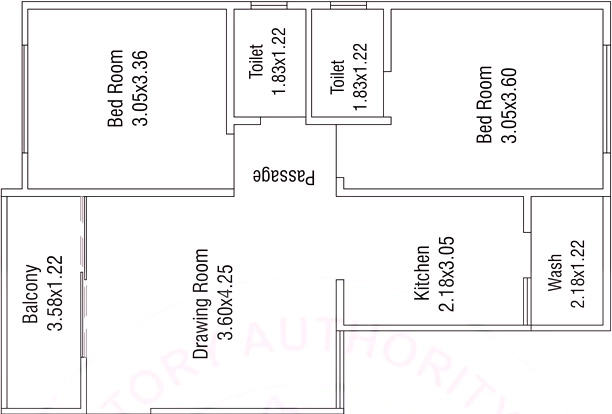 2 BHK Flat in Rajvi Aashirvad Lavish in Narolgam, Ahmedabad - Image 918666