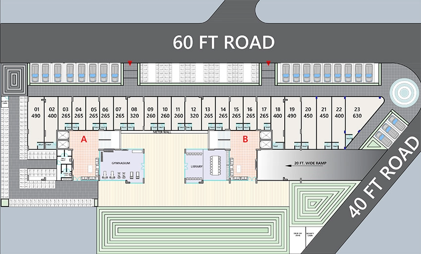 Master Plan of Rajyash Ridge in Vasna, Ahmedabad - Image 405209