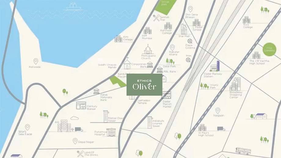 Location of Ethics Oliver in Mahim West, Mumbai - Image 405032