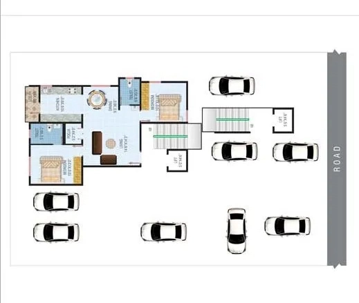 Master Plan of Sagar Splendor in Subramanyapura, Bangalore - Image 404783