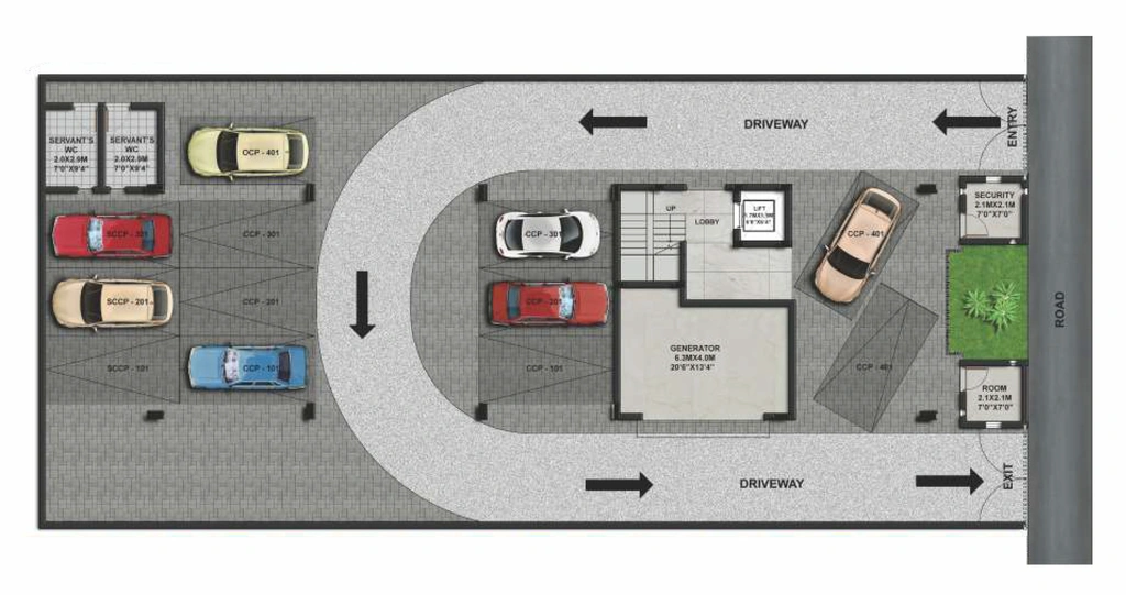 Master Plan of Casagrand Amarante in Race Course, Coimbatore - Image 404813