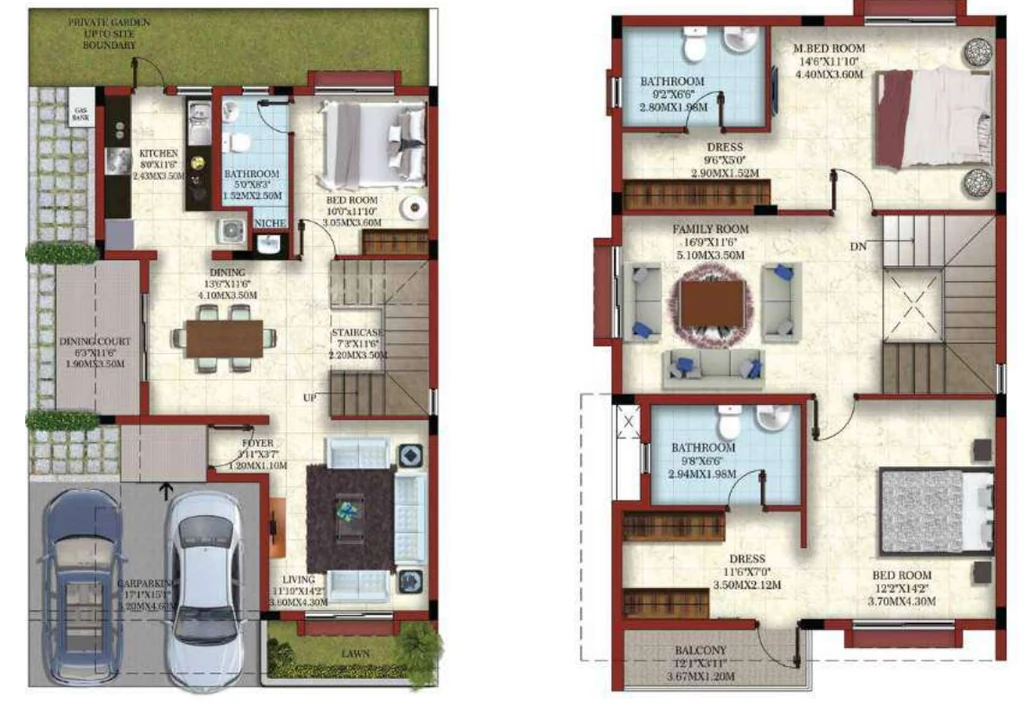 3 BHK House/Villa in Casagrand Eternia Phase 2 in Kalapatti, Coimbatore - Image 918782