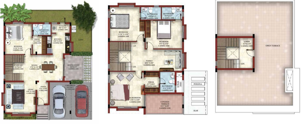 4 BHK House/Villa in Casagrand Eternia Phase 2 in Kalapatti, Coimbatore - Image 918786
