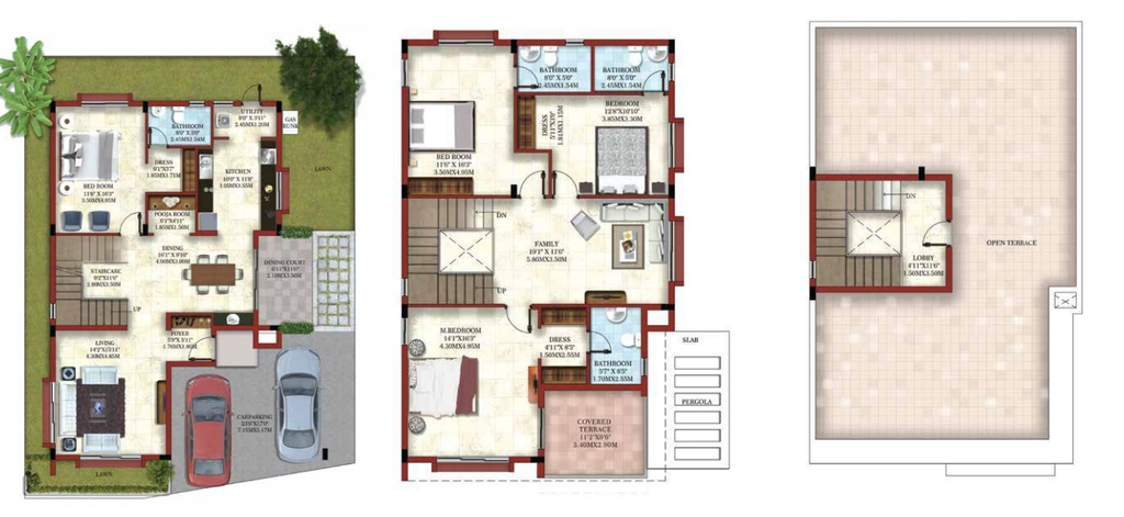 4 BHK House/Villa in Casagrand Eternia Phase 2 in Kalapatti, Coimbatore - Image 918787