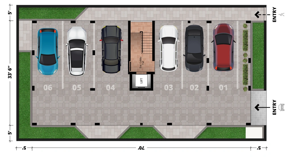 Master Plan of Daiva Sadanam in Anna Nagar, Chennai - Image 404991