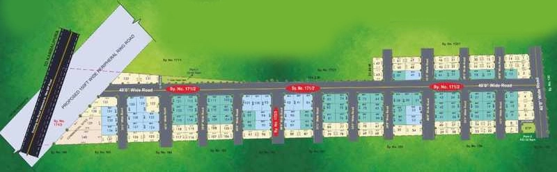 Master Plan of Grovin Green City in Sulikere, Bangalore - Image 404868
