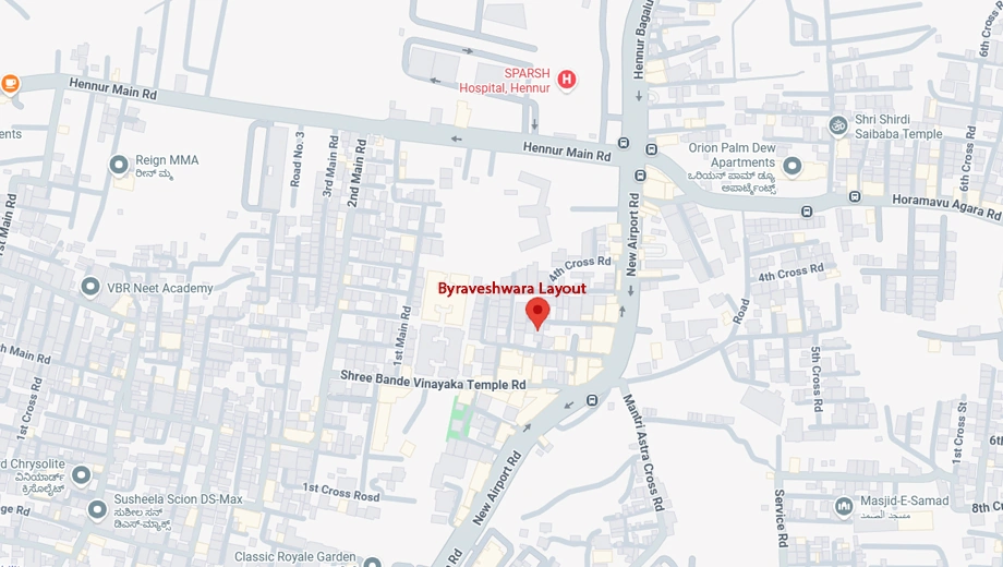 Location of Channappa Byraveshwara Layout - Image 404864