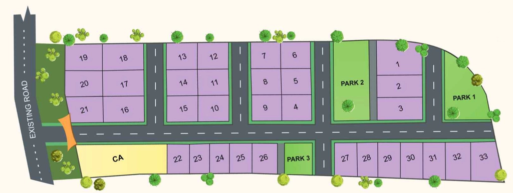 Master Plan of Joy Heritage in Hoskote, Bangalore - Image 404850
