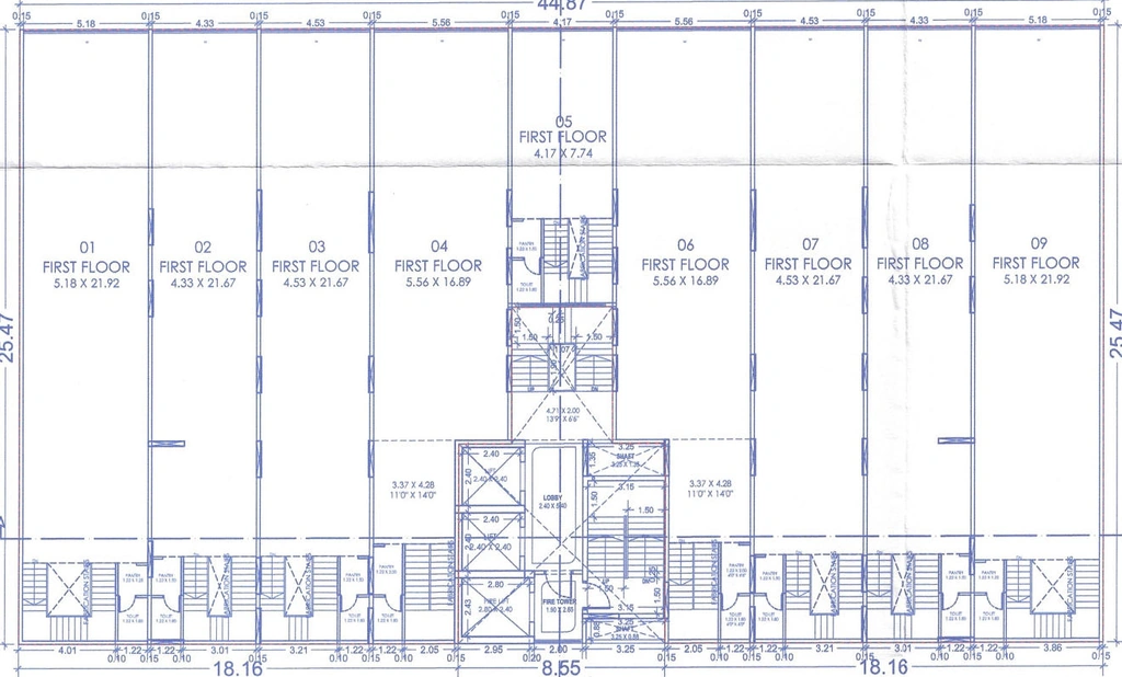 Floor Plan of Commercial Krrish Vraj Shrushti in Govind Nagar, Nashik - Image 404981