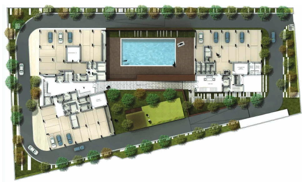 Master Plan of Vijay Shanthi The Art in Nungambakkam, Chennai - Image 404897